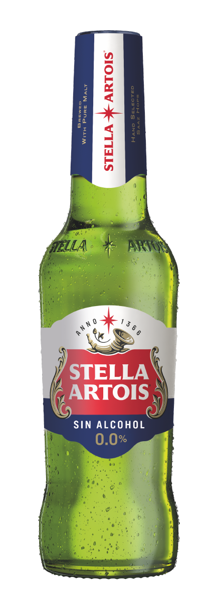 Stella Artois sin alcohol 0.0%